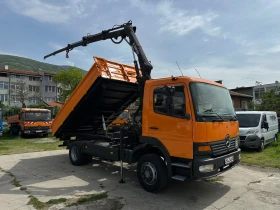 Mercedes-Benz Atego 1218* Hiab052* Тристранен самосвал* 4м.* Топ, снимка 3