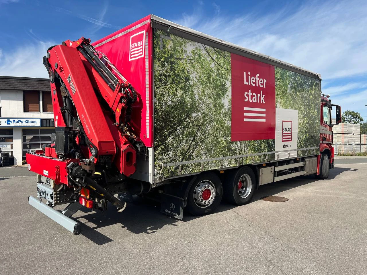 Mercedes-Benz Antos 2542 Hiab211+ Jib 20m, снимка 4 - Камиони - 56171851