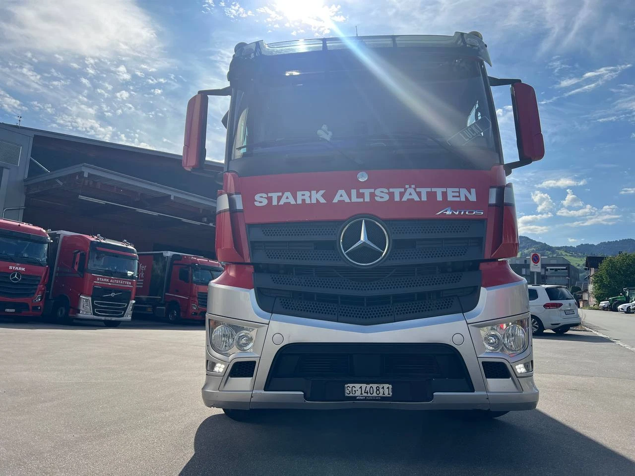 Mercedes-Benz Antos 2542 Hiab211+ Jib 20m, снимка 6 - Камиони - 56171851