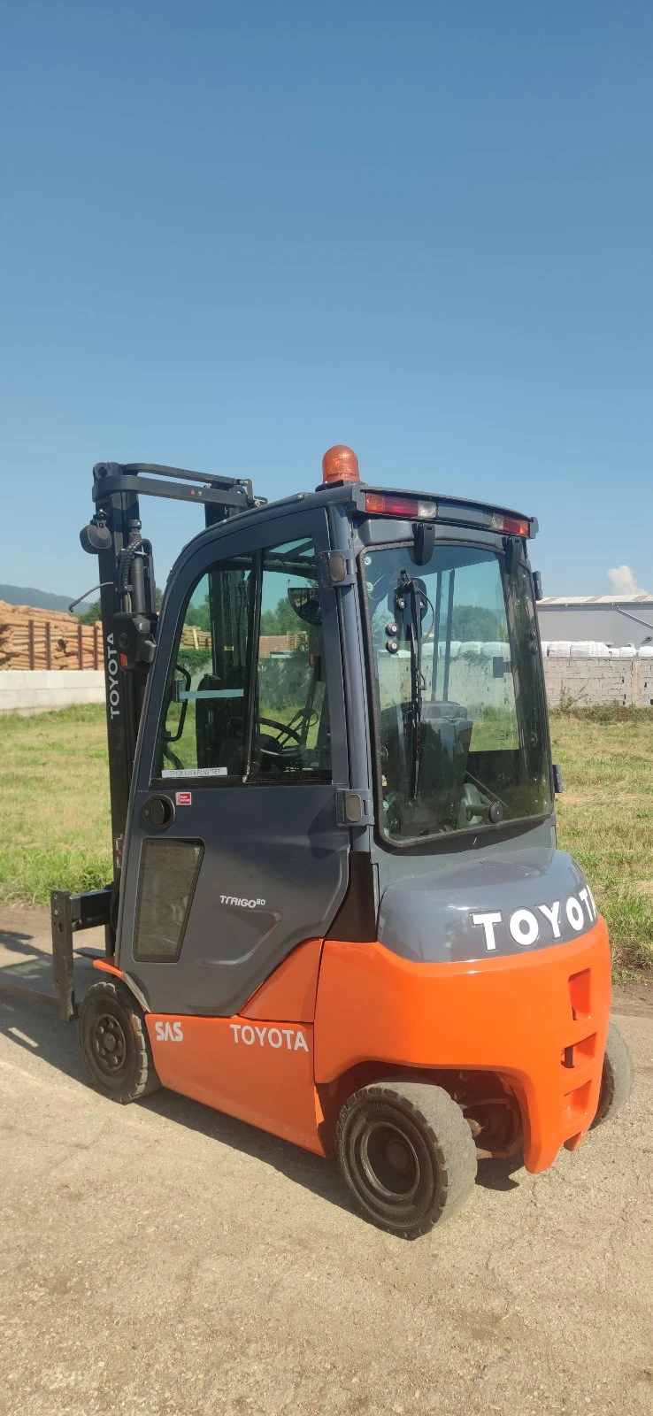 Електрокар Toyota, снимка 7 - Индустриална техника - 55083727