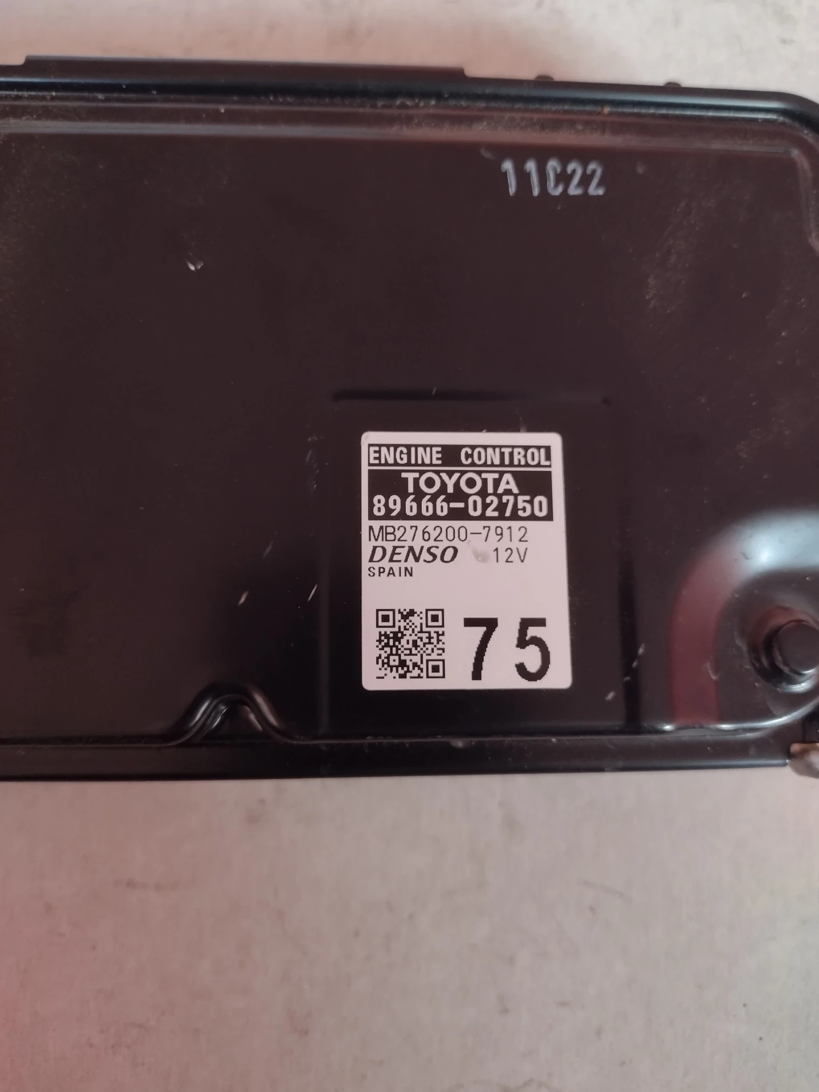 89666-02750 �������� �������� TOYOTA COROLLA 2020 1.8   Denso MB276200-7912 | Mobile.bg � ����������� 2