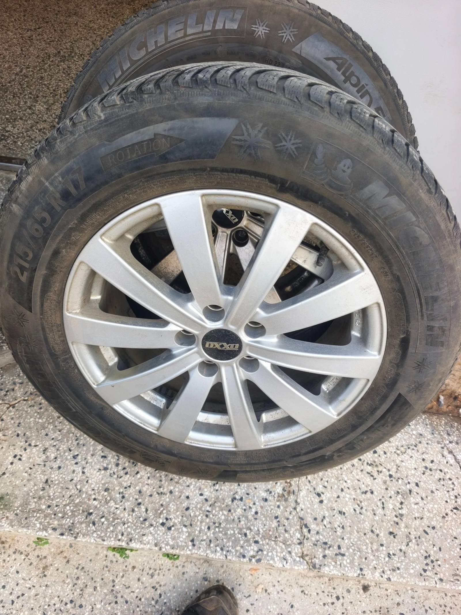 Гуми с джанти Michelin 215/65R17