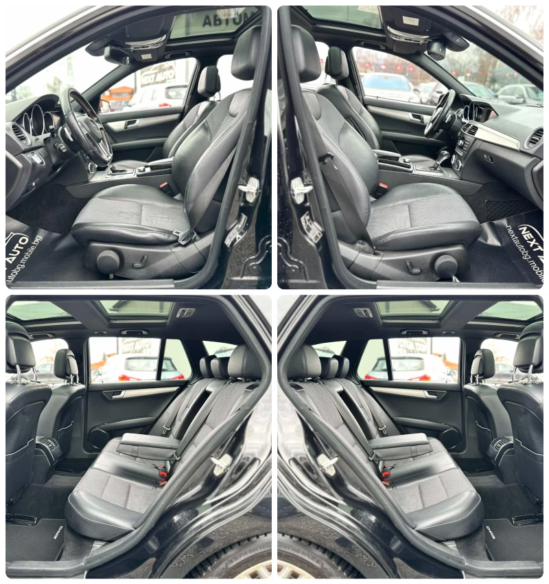 Mercedes-Benz C 220 2.2CDI 170HP AMG PANO NAVI КОЖА, снимка 12 - Автомобили и джипове - 53392968
