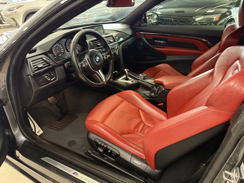 BMW M4 * АВТО КРЕДИТ* ЦЕНА ДО БГ * CARFAX *  - изображение 9