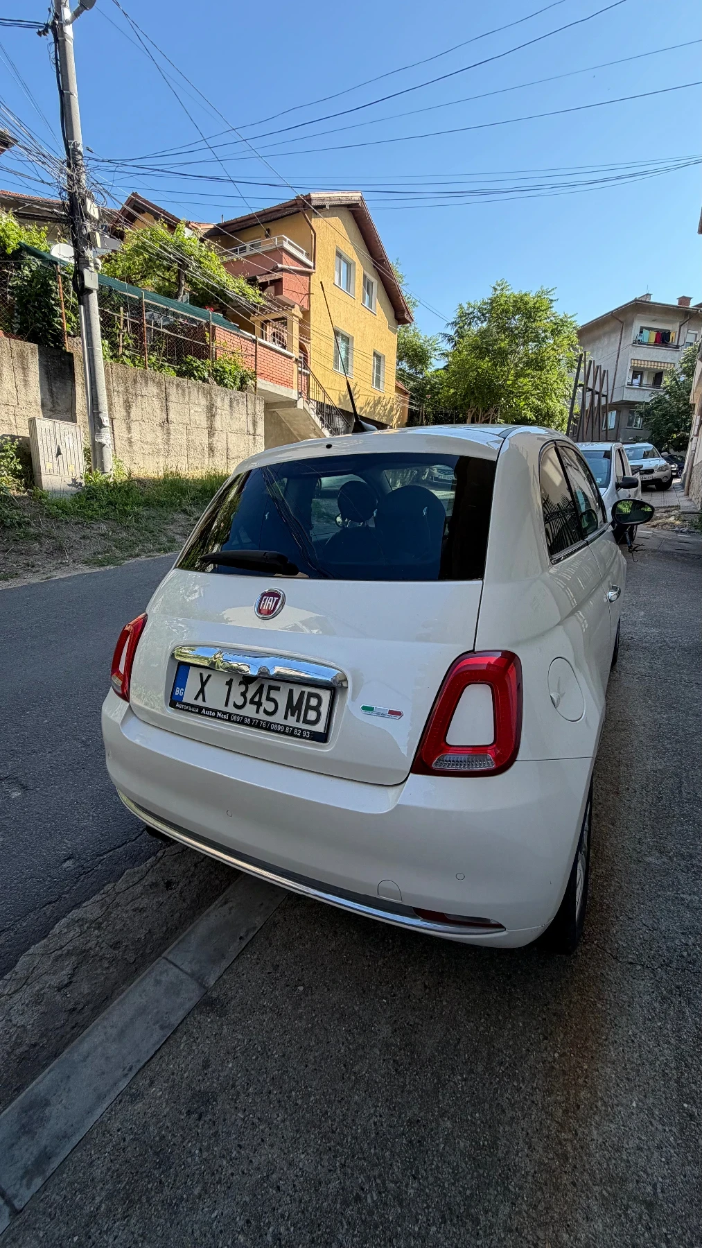 Fiat 500, снимка 4 - Автомобили и джипове - 54815498