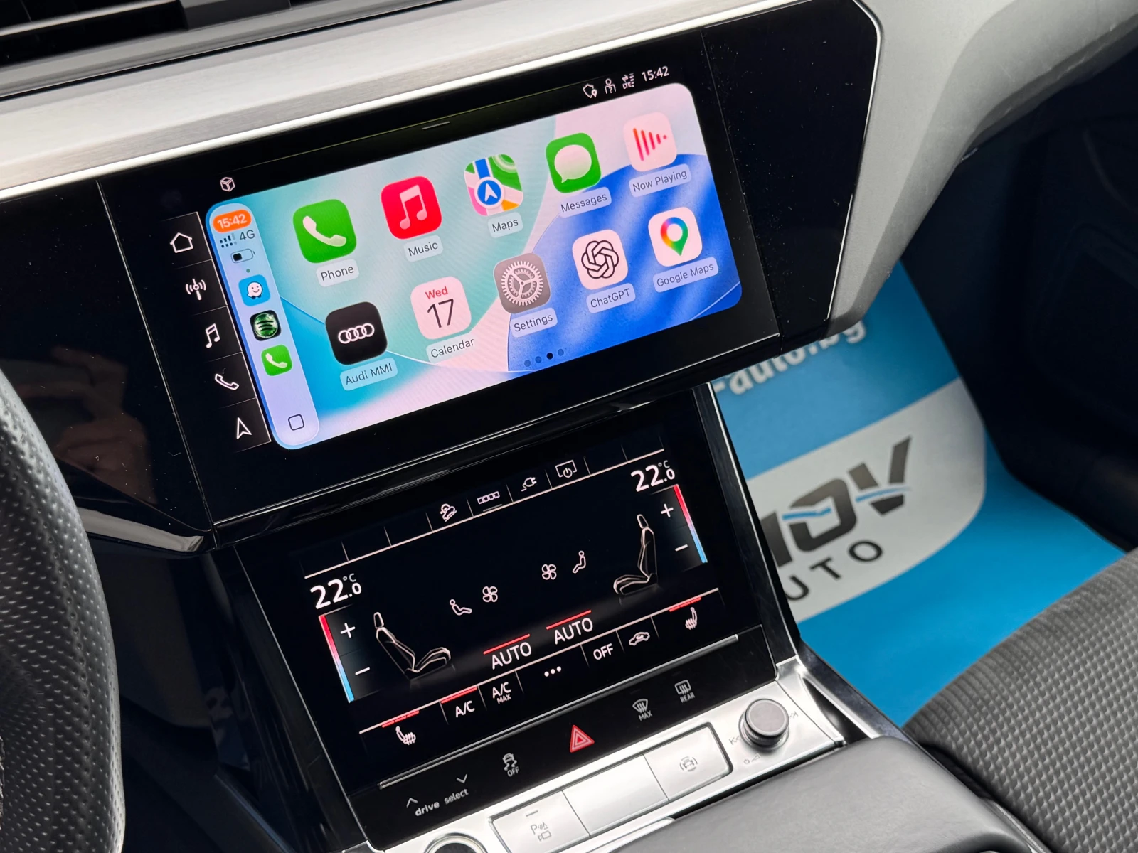 Audi E-Tron 55 SPORTBACK S-LINE 95KWH 408КС. КАМЕРИ 360 КОЖА, снимка 10 - Автомобили и джипове - 54944697