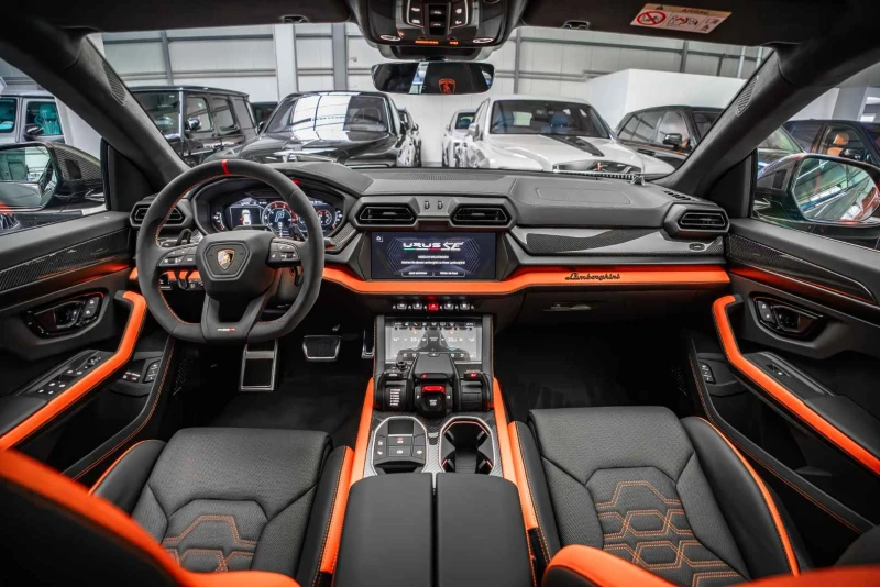 Lamborghini Urus NEW* SE HYBRID* B&O* 360* 23"* , снимка 9 - Автомобили и джипове - 53590622