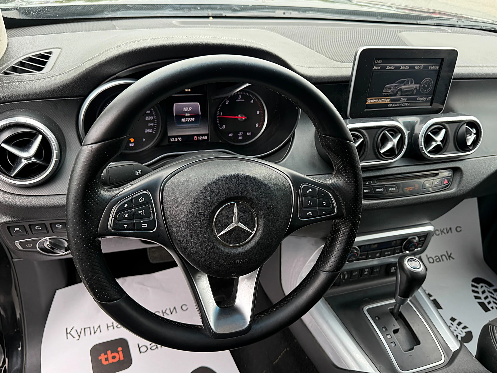 Mercedes-Benz X-Klasse 4x4-BIXENON-360 KAMERI-NAVI-ALKANTAR-HARD TOP !!! - изображение 9