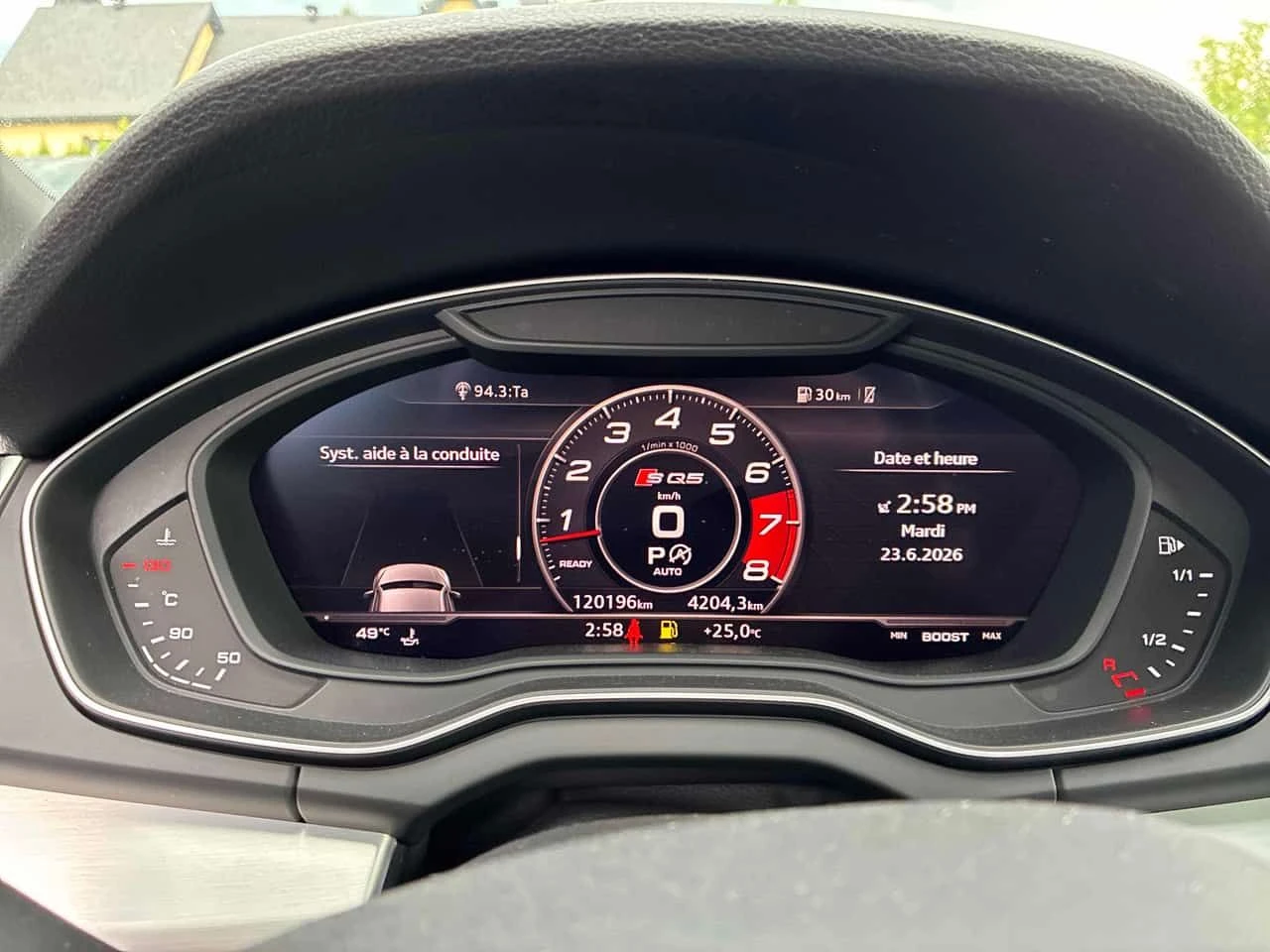 Audi SQ5 Technik/ПАНОРАМА/ДИСТРОНИК/360, снимка 9 - Автомобили и джипове - 55063542