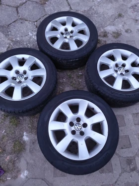 VW Golf 16 цола джанти с гуми , снимка 3