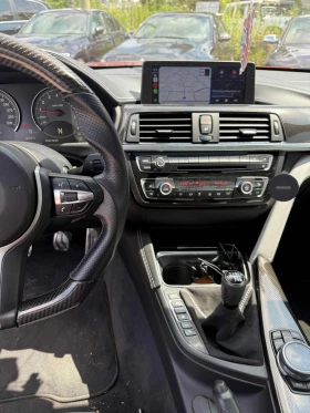 BMW M4 MANUAL* CARBON* КОЖА* ПОДГРЕВ* TE37* ШИБИДАХ* , снимка 9