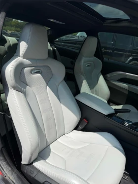 BMW M4 MANUAL* CARBON* КОЖА* ПОДГРЕВ* TE37* ШИБИДАХ* , снимка 12