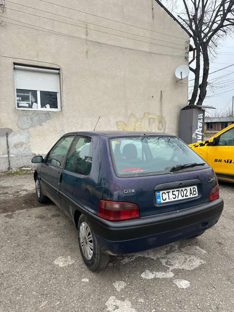 Citroen Saxo 1.1 65 к.с ГАЗ, снимка 4 - Автомобили и джипове - 49279643