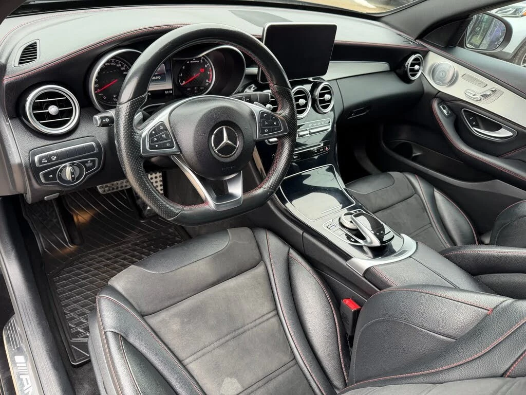 Mercedes-Benz C 43 AMG 4matic * PANO * PREMIUM * АвтоКредит* (ЦЕНА ДО БГ), снимка 8 - Автомобили и джипове - 54153286