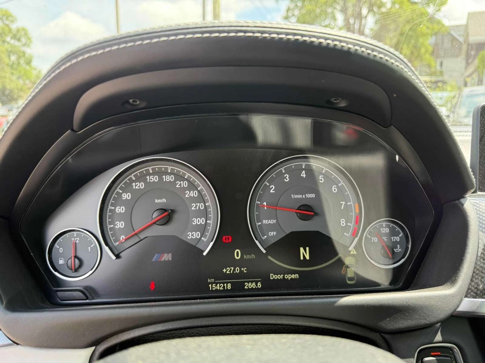 BMW M4 MANUAL* CARBON* КОЖА* ПОДГРЕВ* TE37* ШИБИДАХ* , снимка 8 - Автомобили и джипове - 55583280