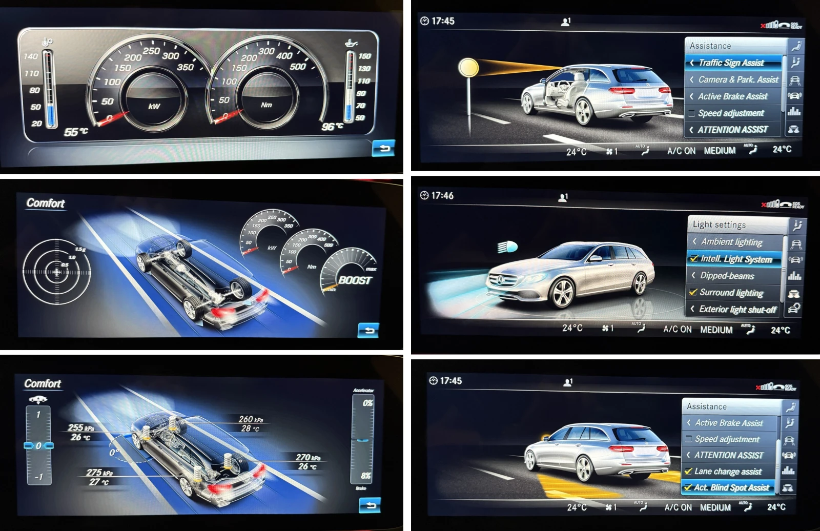 Mercedes-Benz E 53 AMG Turbo 4matic+ LED Ambient HUD Panorama Burmeister, снимка 16 - Автомобили и джипове - 56061986