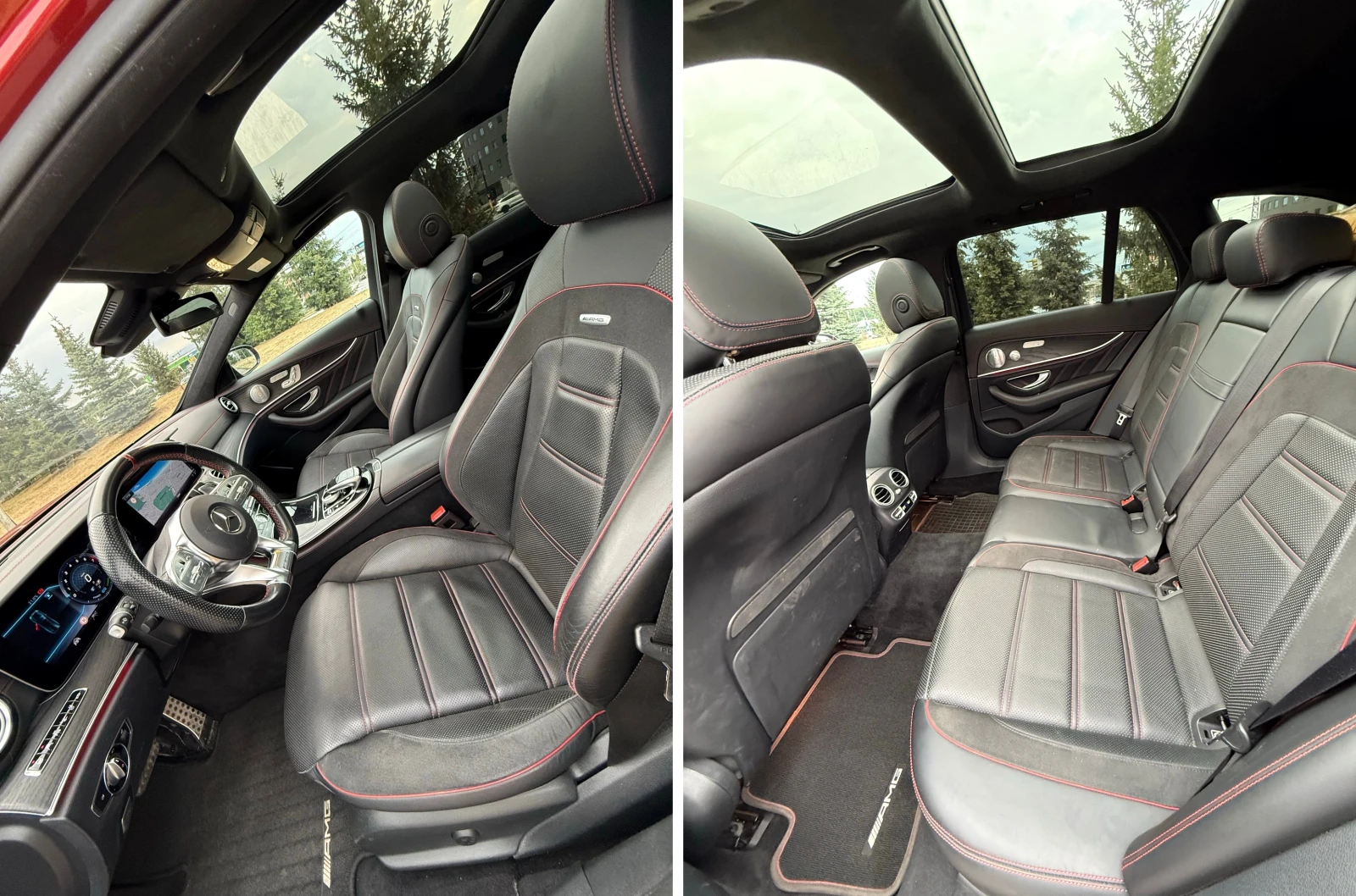 Mercedes-Benz E 53 AMG Turbo 4matic+ LED Ambient HUD Panorama Burmeister, снимка 13 - Автомобили и джипове - 56061986