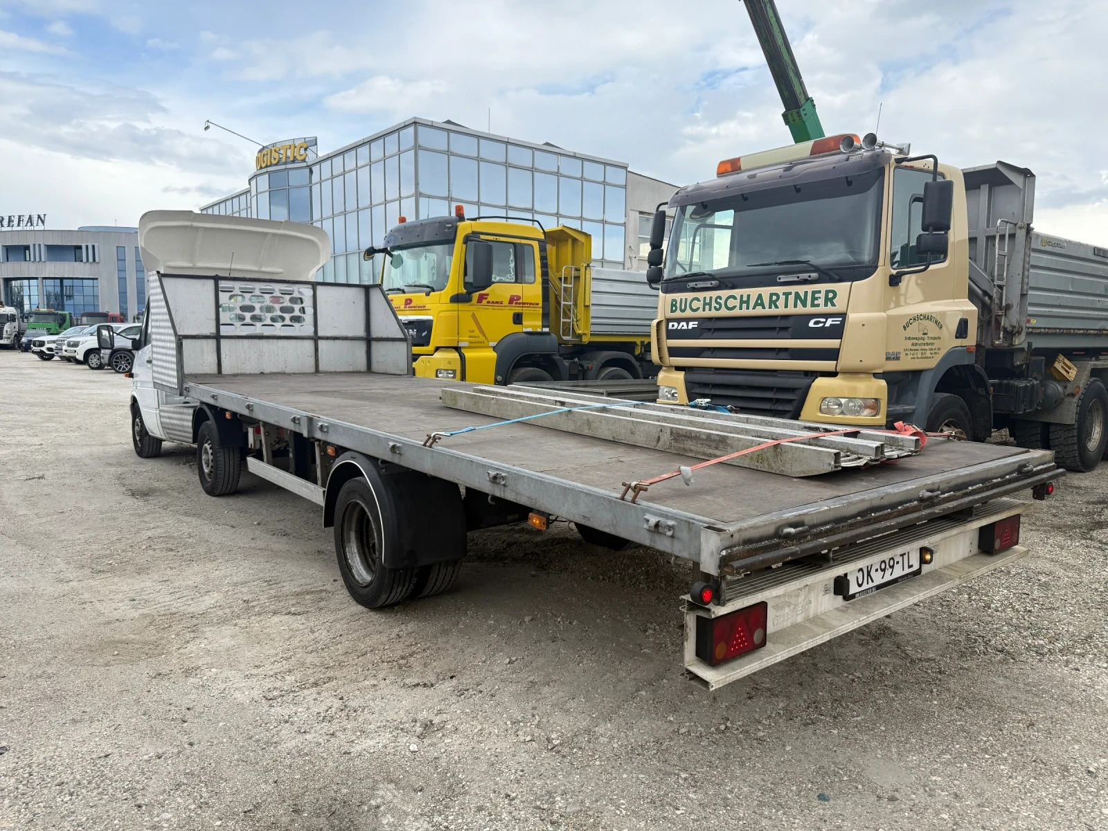 Mercedes-Benz Sprinter 316 ВЛЕКАЧ С РЕМЪРКЕ ЗА АВТОМОБИЛИ И СТРОИТЕЛНА ТЕХН. - изображение 6