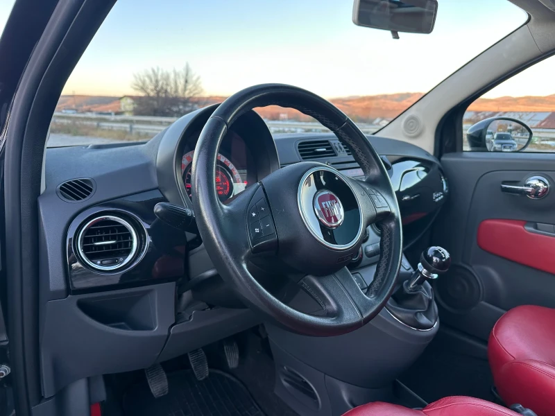 Fiat 500 128.635km-TOP-PANORAMA-KOJA-EURO-5A-NEW, снимка 9 - Автомобили и джипове - 47920983