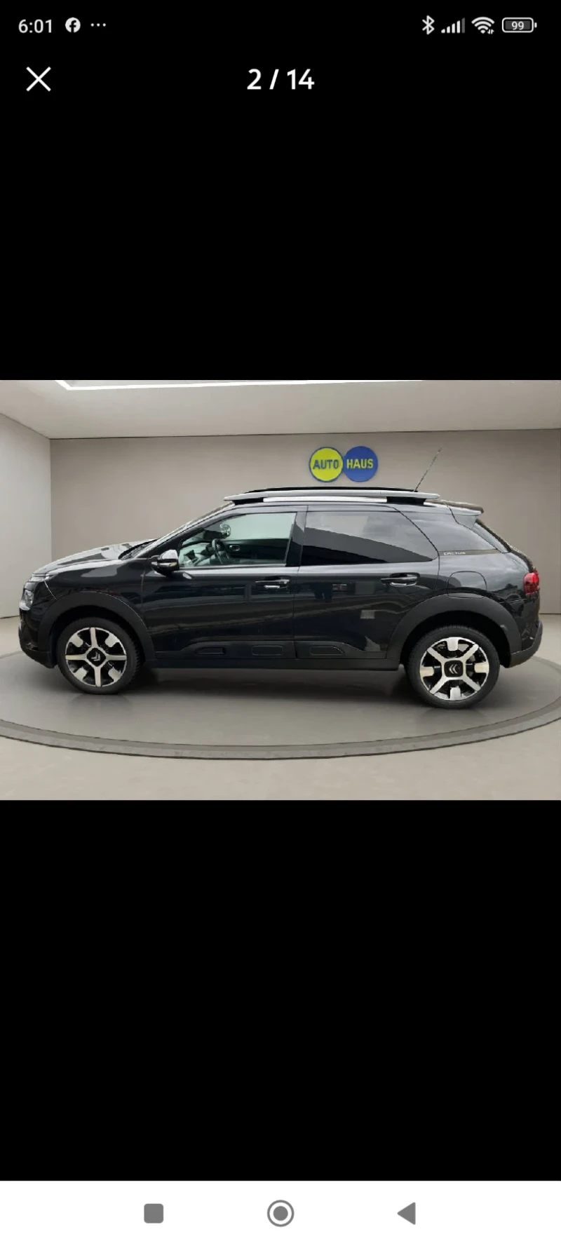 Citroen C4 Cactus 1.2 T ЛУКС ШВЕЙЦАРИЯ, снимка 2 - Автомобили и джипове - 48215817