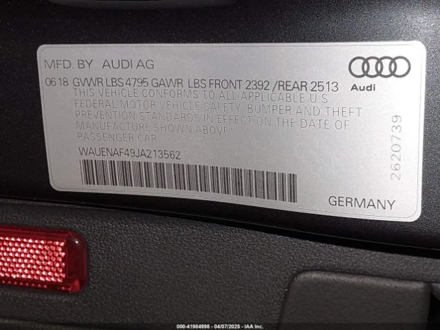 Audi A4 2.0T TECH PREMIUM CARFAX АВТО КРЕДИТ - 26200 лв. - 44487671 | Car24.bg