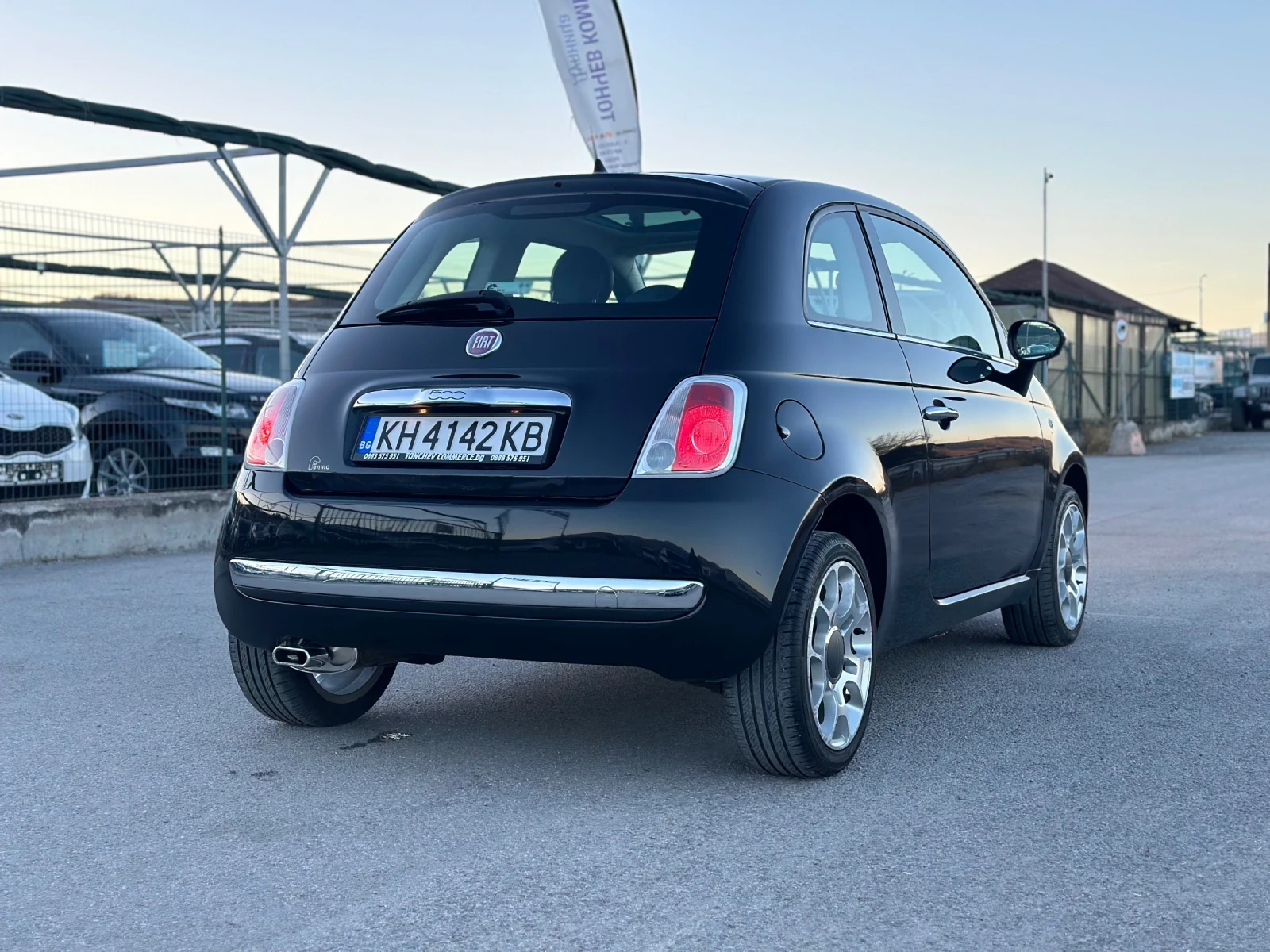 Fiat 500 128.635km-TOP-PANORAMA-KOJA-EURO-5A-NEW - изображение 6