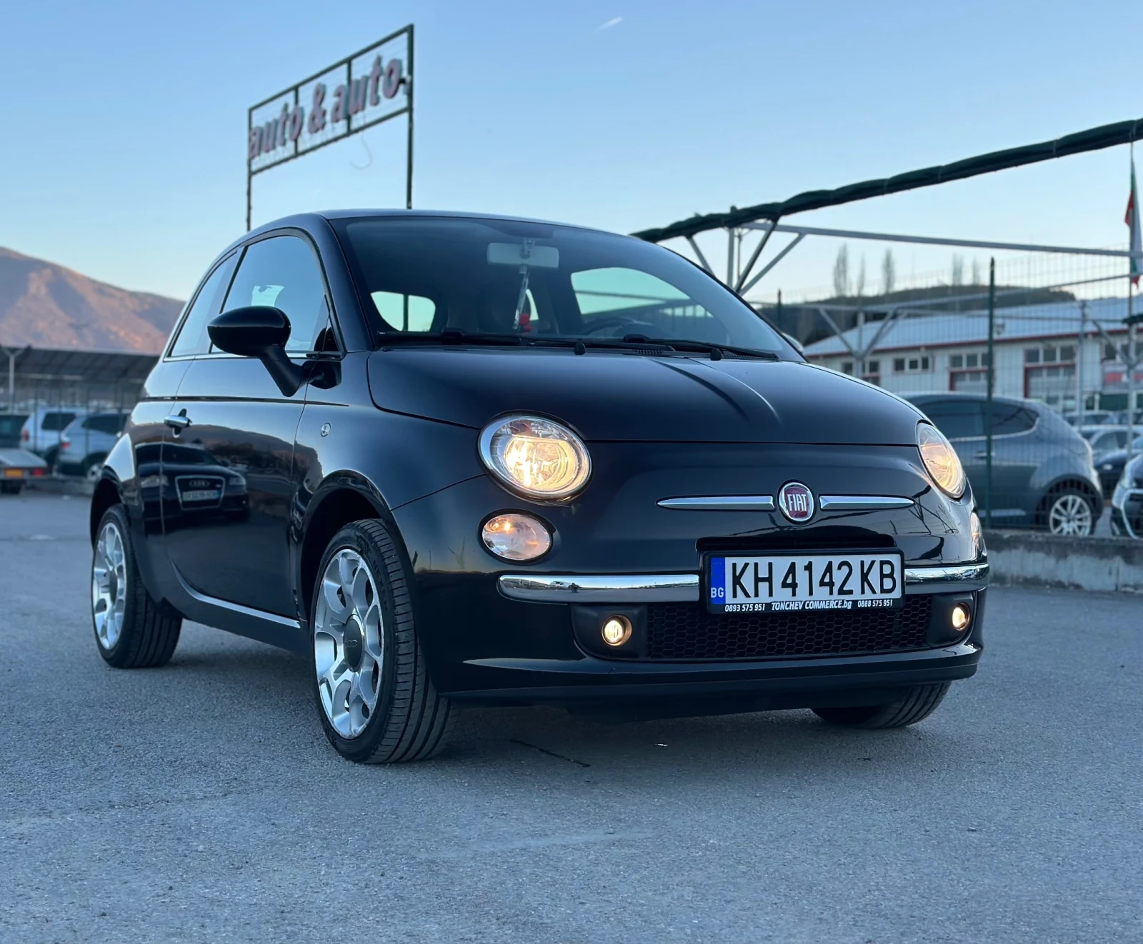 Fiat 500 128.635km-TOP-PANORAMA-KOJA-EURO-5A-NEW - [1] 