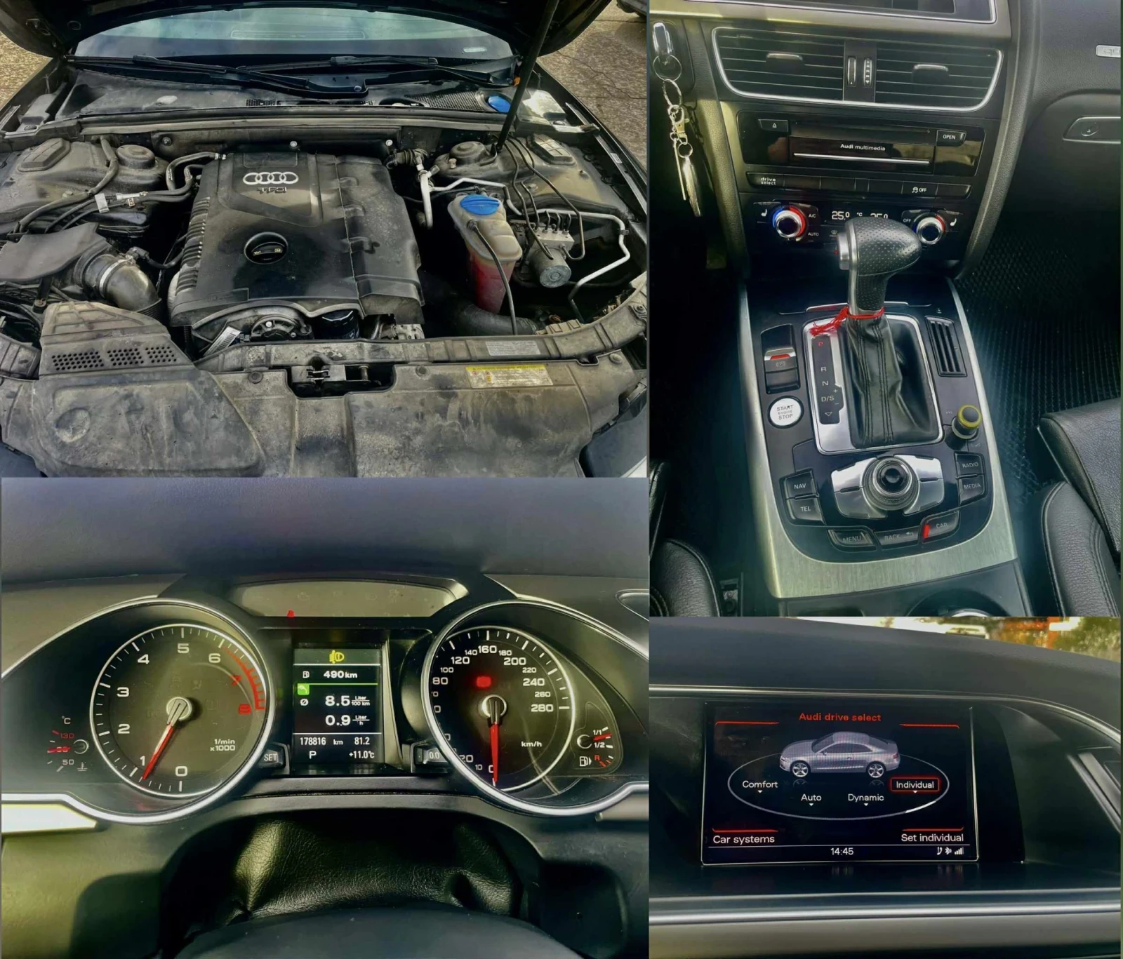Audi A5 �5 2.0TFSI Sline | Mobile.bg � ����������� 13