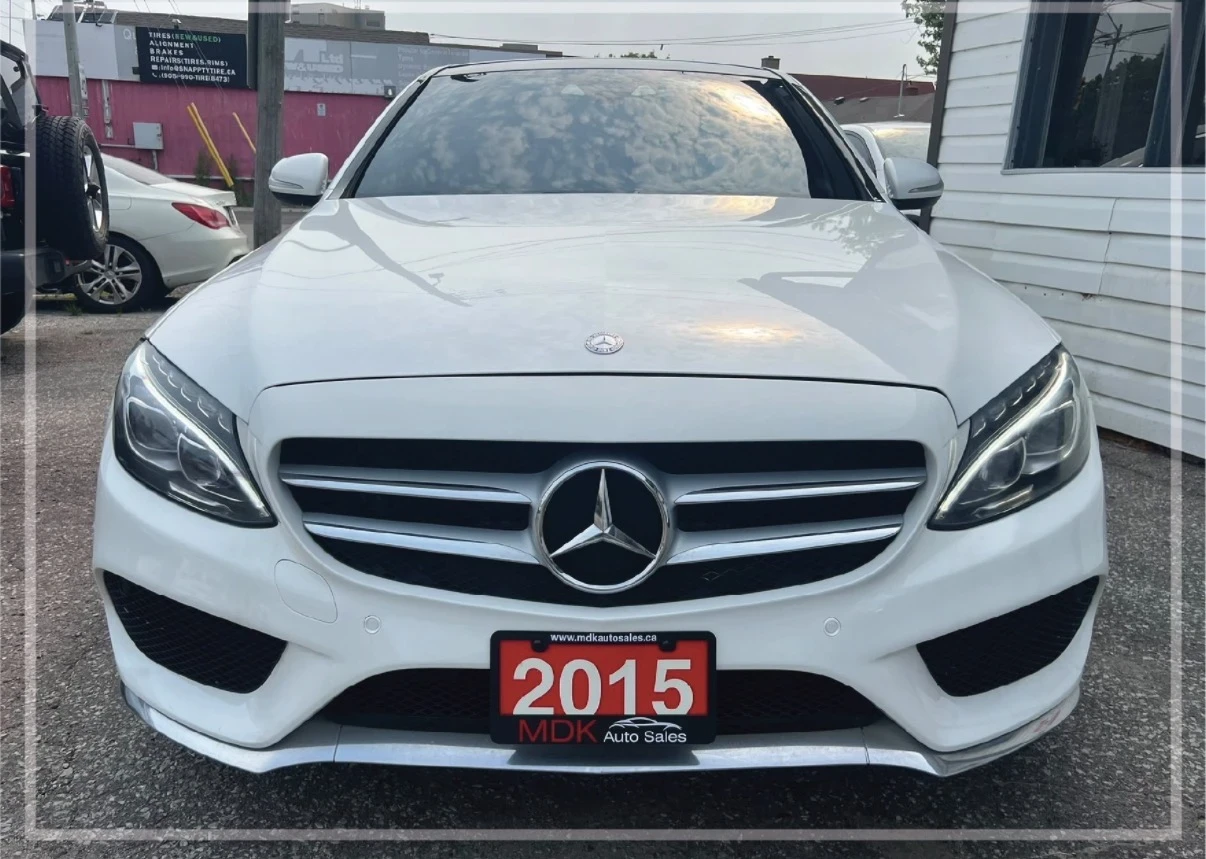Mercedes-Benz C 400 AMG * 4MATIC * ЧЕРВЕН САЛОН * ПАНОРАМА * , снимка 2 - Автомобили и джипове - 55409697