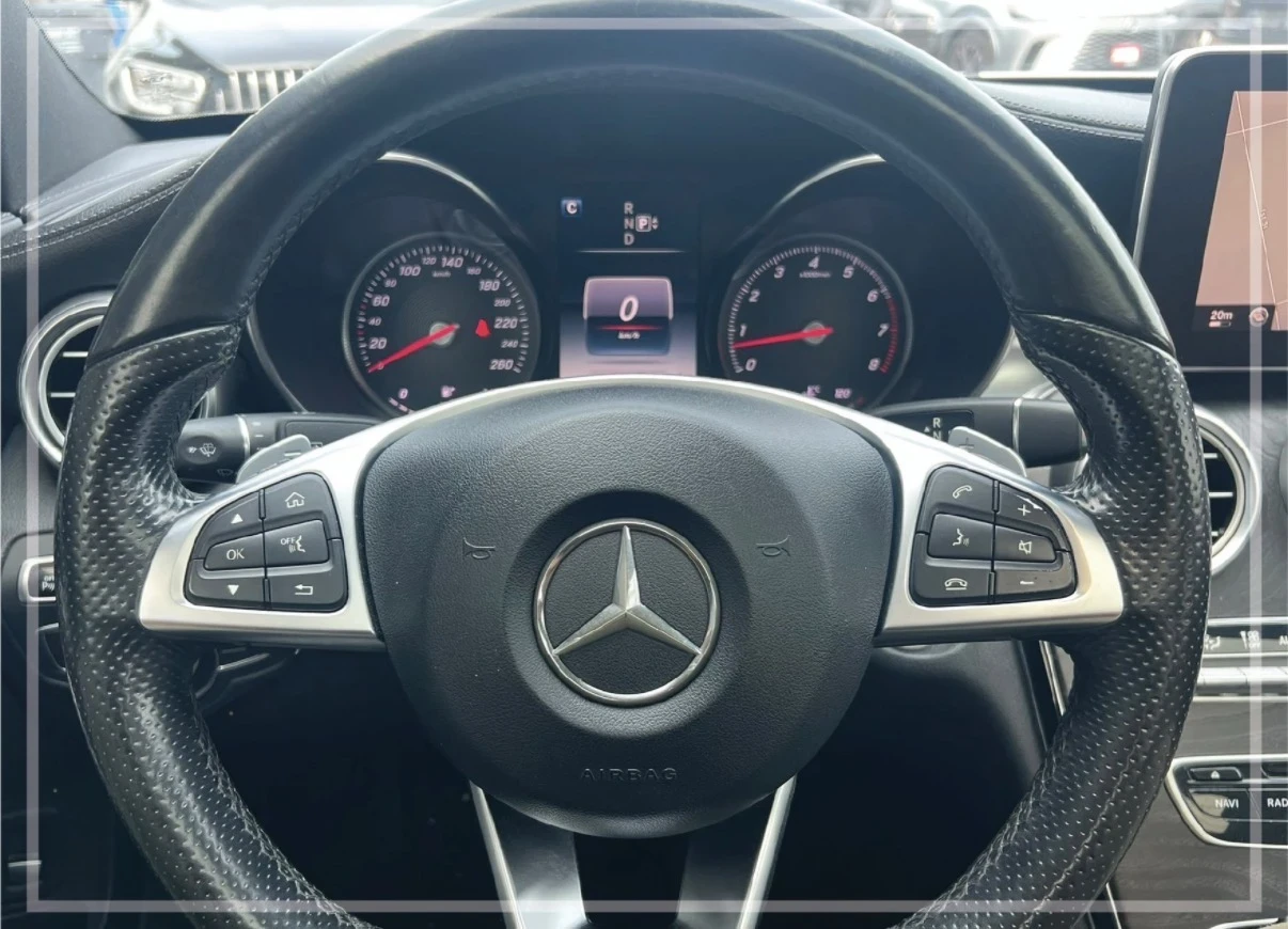 Mercedes-Benz C 400 AMG * 4MATIC * ЧЕРВЕН САЛОН * ПАНОРАМА * , снимка 7 - Автомобили и джипове - 55409697