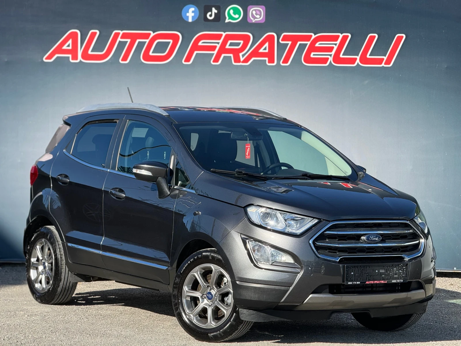 Ford EcoSport 1.5TDCI FACELIFT TITANIUM^ЛИЗИНГ^БАРТЕР, снимка 1