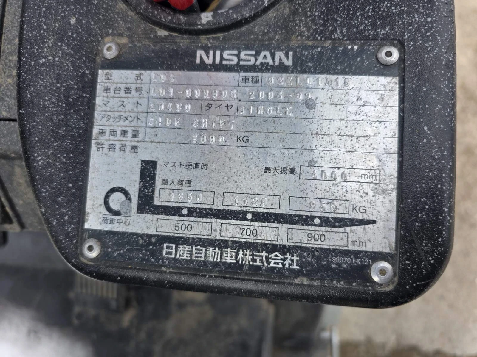 Мотокар Nissan Бензинов, снимка 9 - Индустриална техника - 54040162