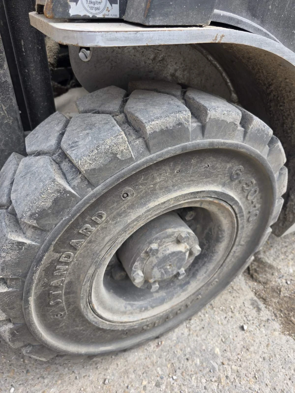 Мотокар Nissan Бензинов, снимка 8 - Индустриална техника - 54040162