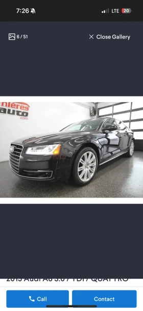 Audi A8 66000km, QUATTRO, 3.0 TDI - 56500 лв. - 96156995 3