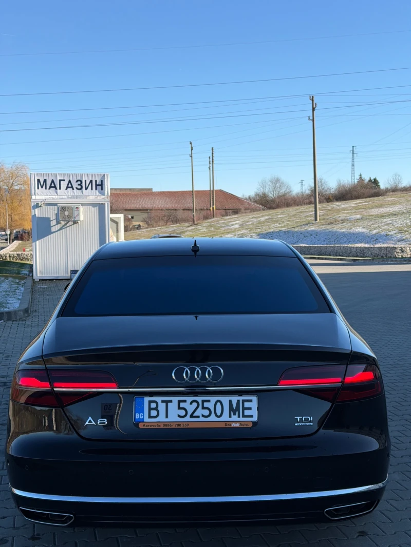 Audi A8 4.2TDI/TV/DISTR/BOSE/CAMERA/ОБДУХ/МАСАЖ/ВАКУМ/, снимка 5 - Автомобили и джипове - 52762982