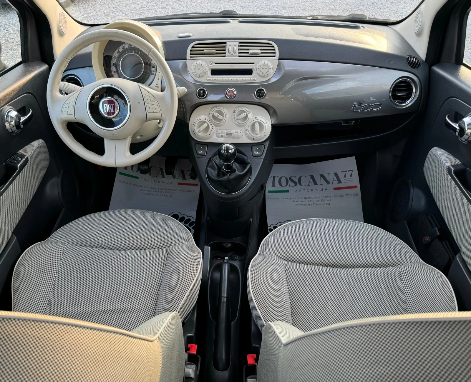 Fiat 500 1.2i * 69k.c * Euro5 * ЛИЗИНГ *  - изображение 6