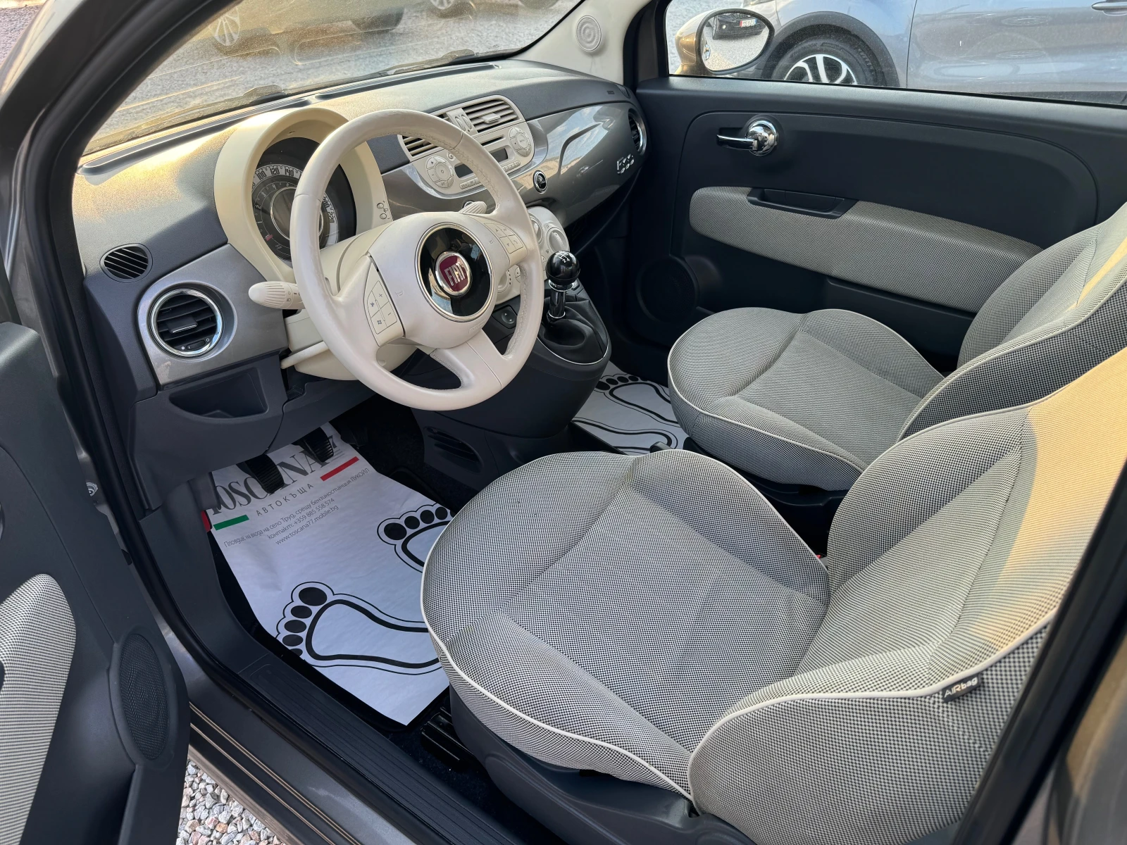 Fiat 500 1.2i * 69k.c * Euro5 * ЛИЗИНГ *  - изображение 5