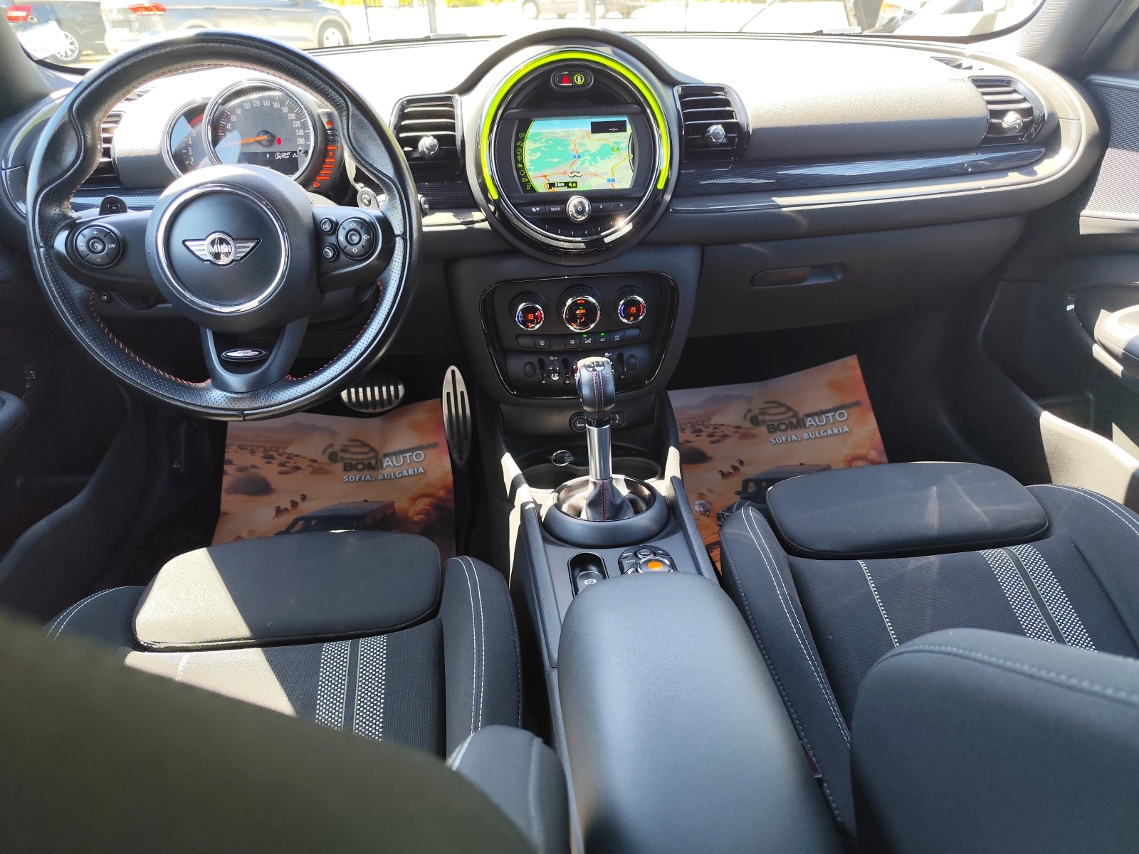 Mini Clubman 2.0D JОHN COOPER WORKS* SD ALL4* LED* NAVI* EURO6B, снимка 10 - Автомобили и джипове - 54427067