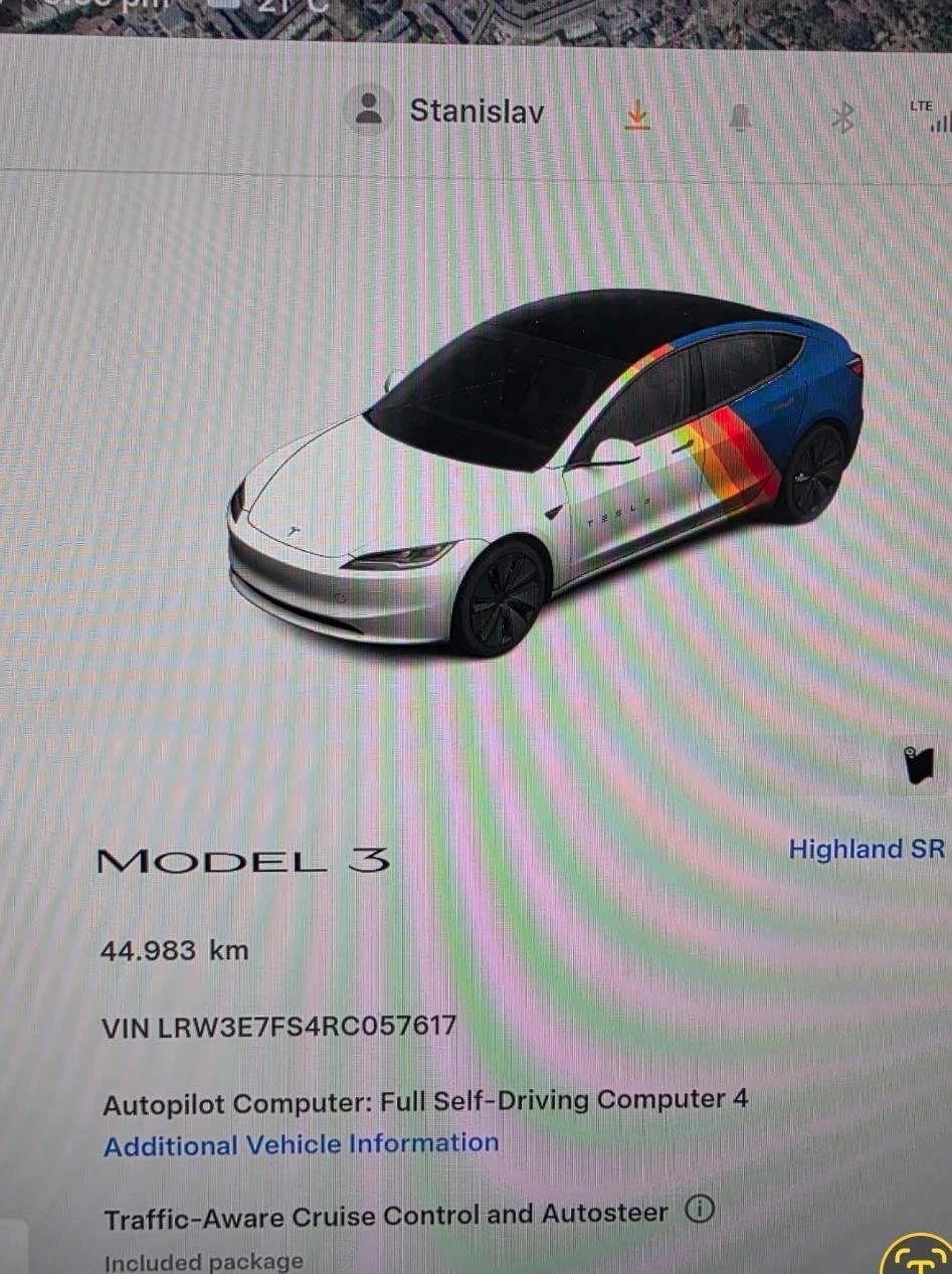 Tesla Model 3 Highland LFP Пълна Гаранция, снимка 15 - Автомобили и джипове - 54578619