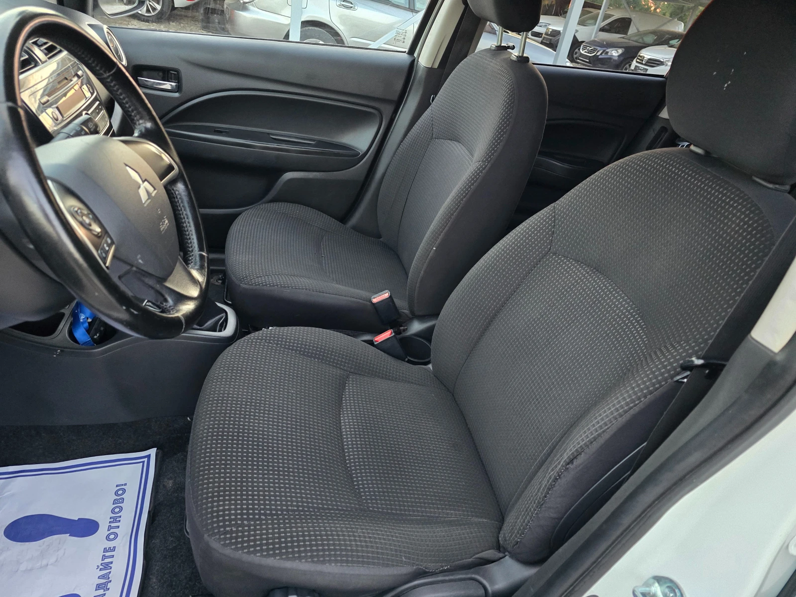 Mitsubishi Space star 1.2 БЕНЗИН ! ! РЕАЛНИ КИЛОМЕТРИ, снимка 13 - Автомобили и джипове - 55060495