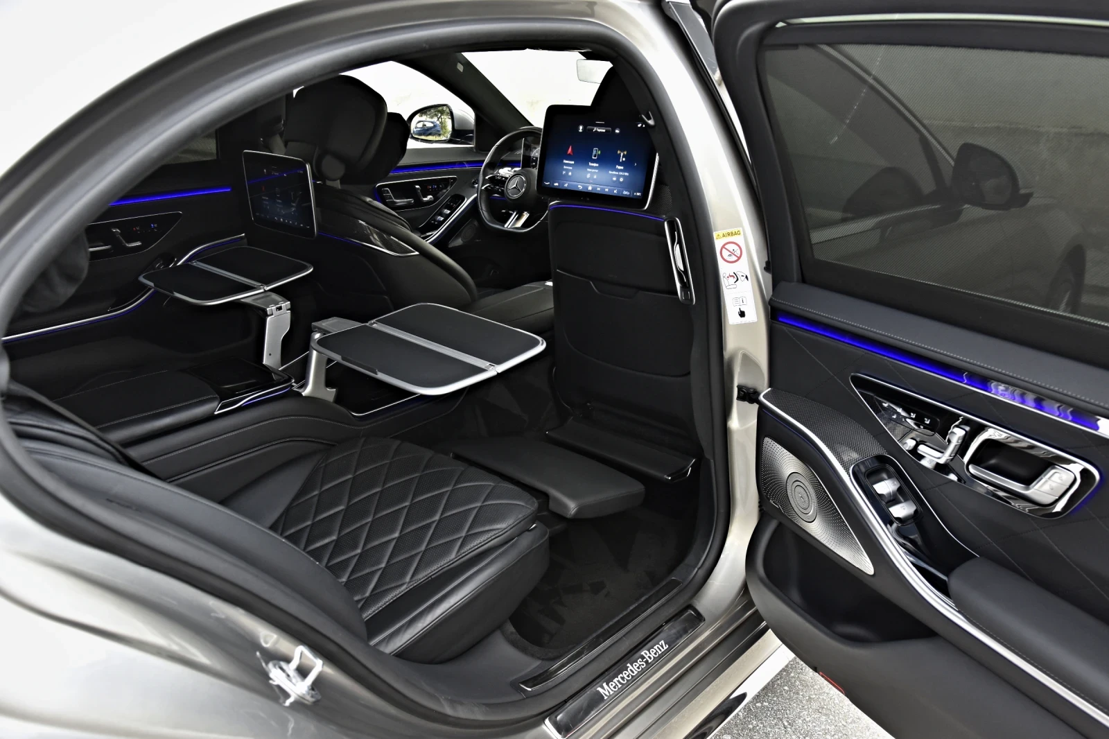 Mercedes-Benz S 400 D 4M 3xTV AMG Optik LONG 360 DIGITAL LIGHT 3DHEADU, снимка 15 - Автомобили и джипове - 55183439