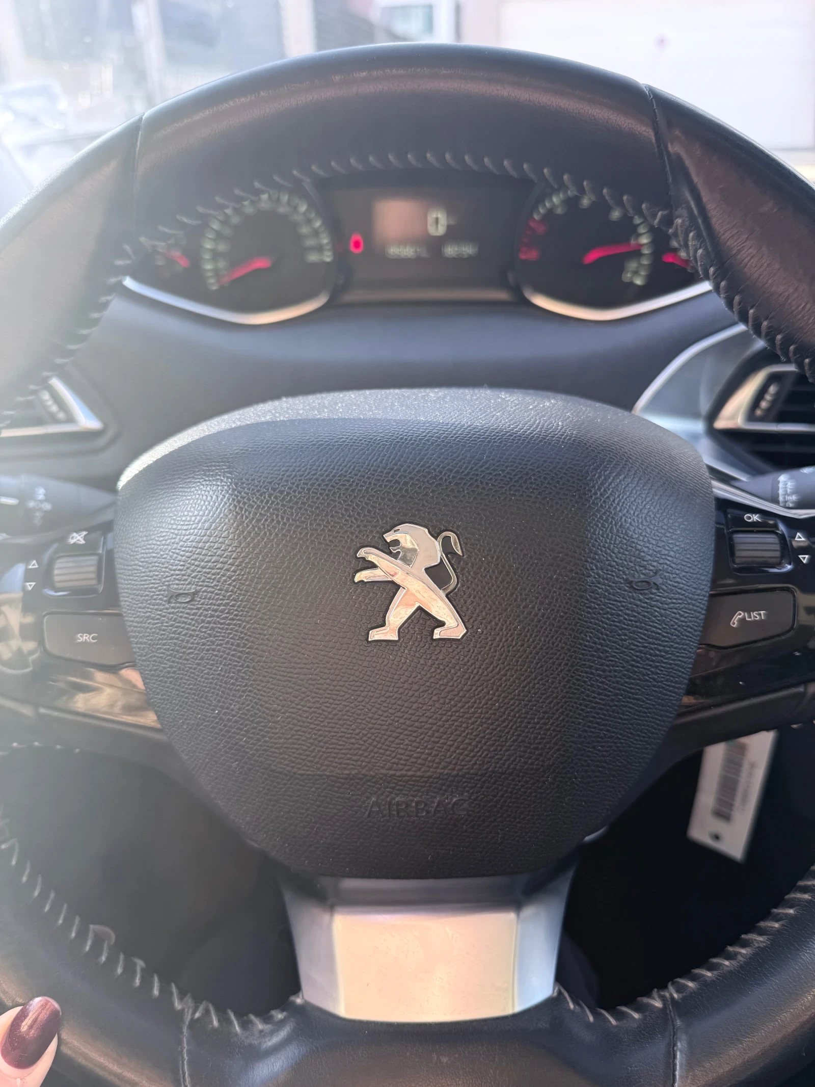 Peugeot 308 Peugeot 308 1.6 HDi   116 к.с. Панорама  Реални км, снимка 7 - Автомобили и джипове - 55299510