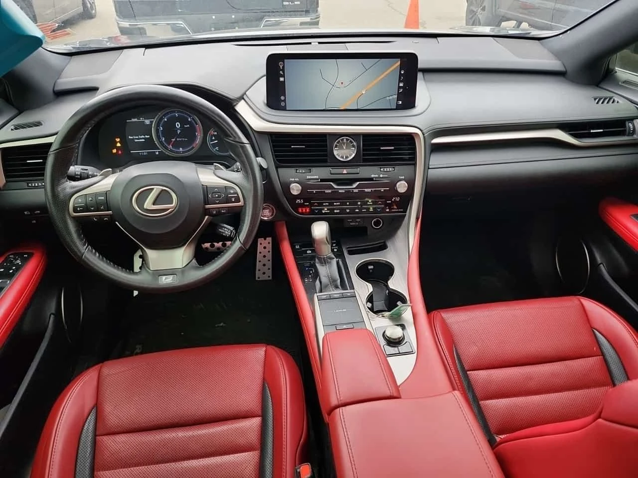 Lexus RX 350  RED INT / ПОДГРЕВИ / ПАНОРАМА , снимка 9 - Автомобили и джипове - 55474404
