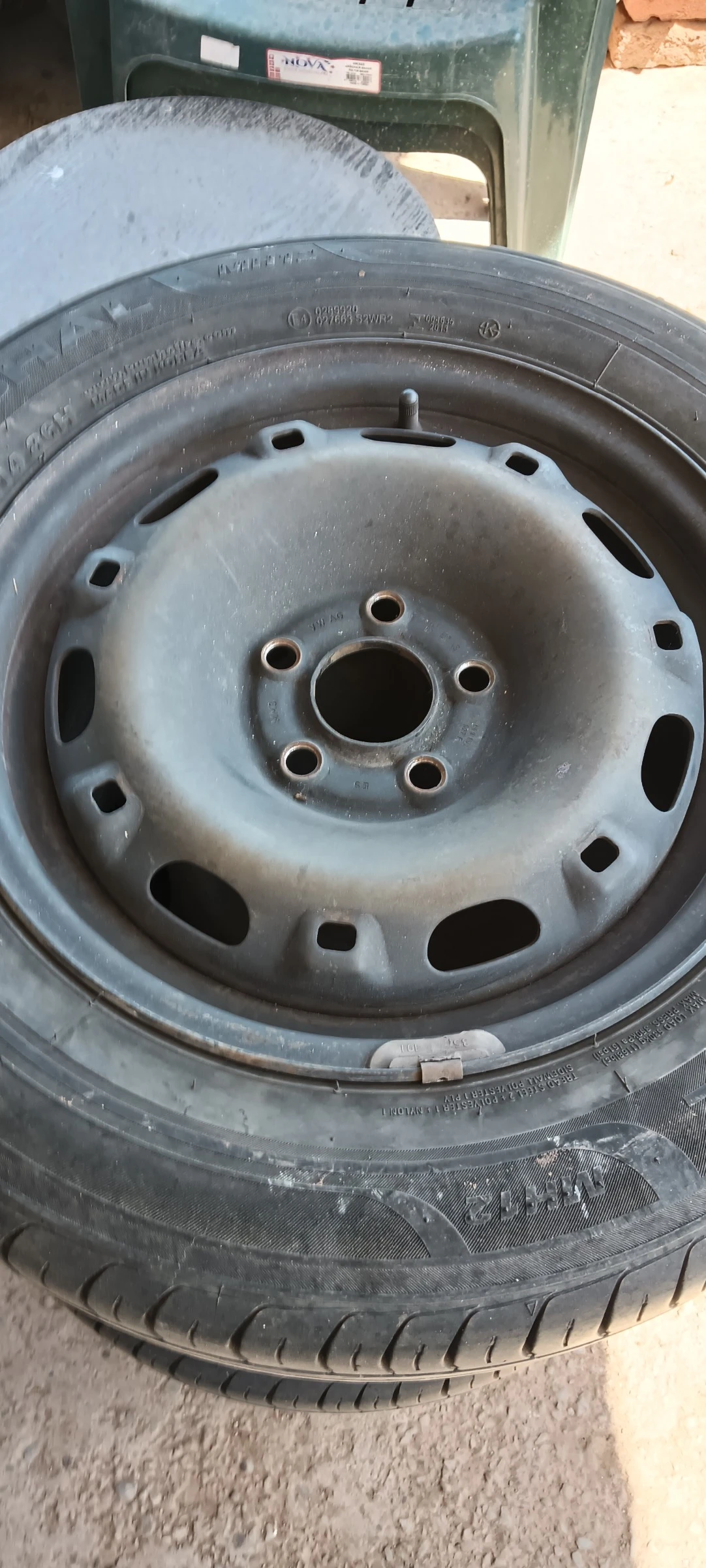 Гуми с джанти Marshal 185/65R14, снимка 12 - Гуми и джанти - 54019745