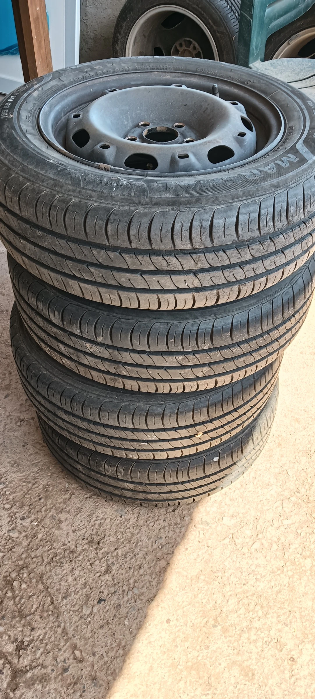 Гуми с джанти Marshal 185/65R14, снимка 13 - Гуми и джанти - 54019745