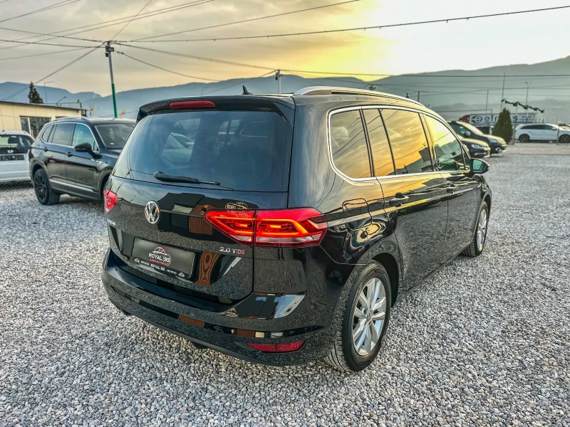 VW Touran 2.0 TDI ::190 КС:: DSG::7 МЕСТНА::DISTRONIK:CAMERA, снимка 7 - Автомобили и джипове - 52845783