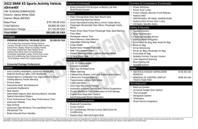 BMW X5 2022 xDrive40i * CARFAX * БЕЗ ПЪРВОНАЧАЛНА ВНОСКА - 33800 € / 66107.05 лв. - 13218321 10