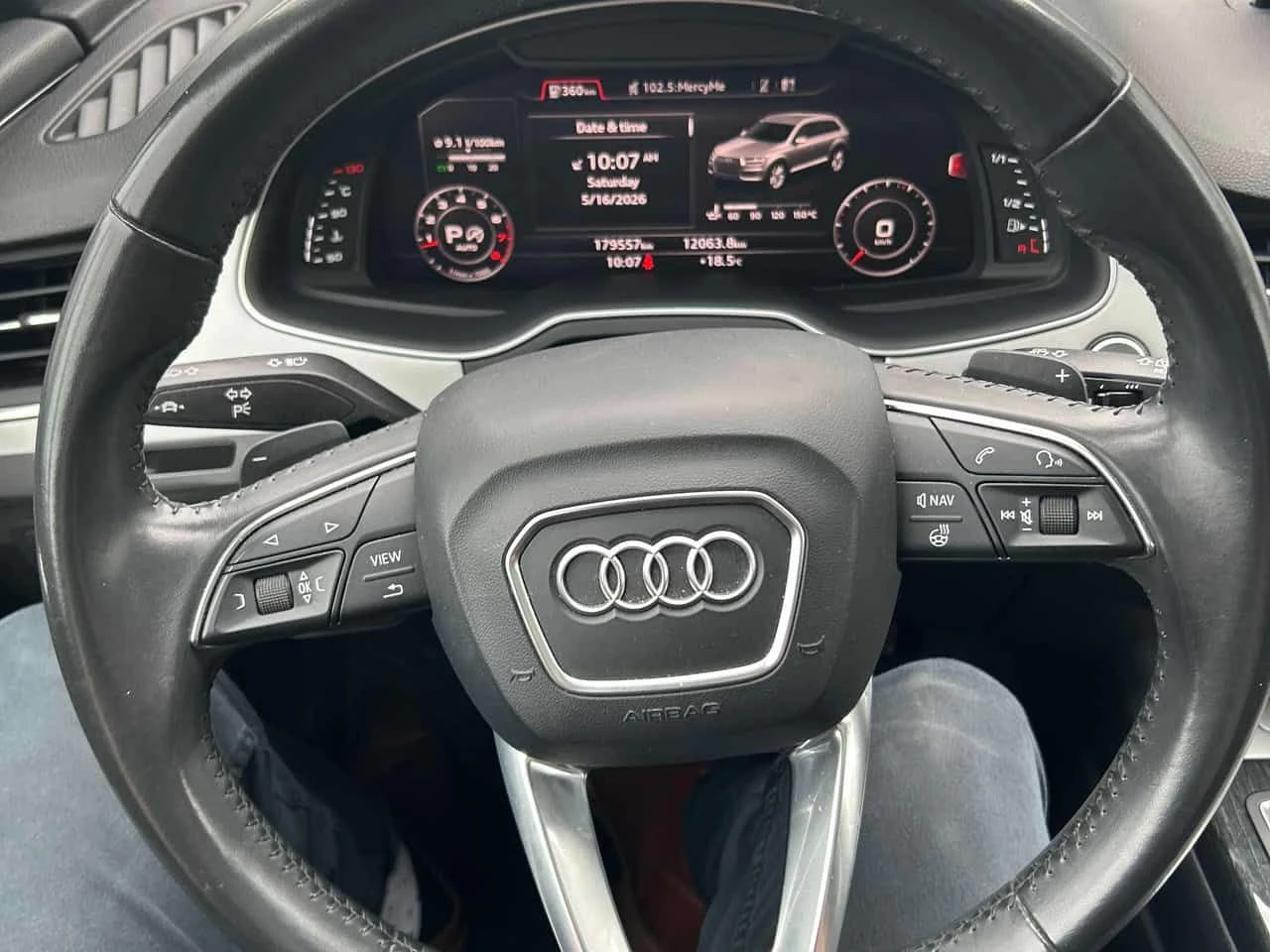 Audi Q7 MATRIX * ДИСТРОНИК* 360 КАМЕРА* ОБДУХВАНЕ* ПАНОРАМ, снимка 14 - Автомобили и джипове - 54577728