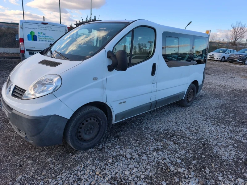 Renault Trafic 1.9-115кс-9местен-Климатик-Внос-Франция, снимка 1 - Бусове и автобуси - 48555510