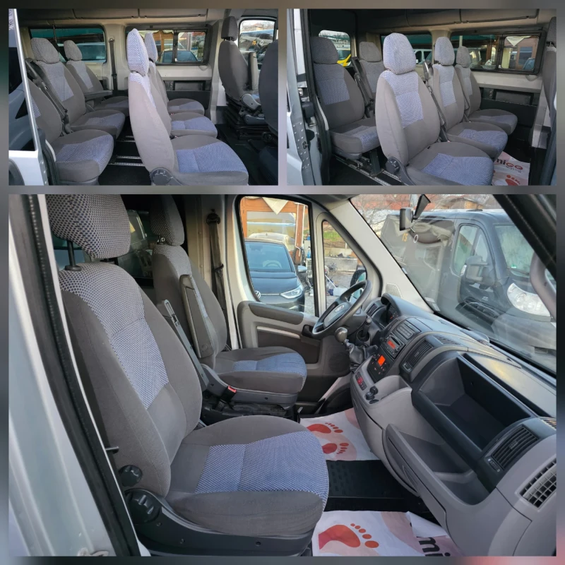 Fiat Ducato 2.3mjet 8+ 1 Климатроник Темпомат, снимка 12 - Бусове и автобуси - 52849688